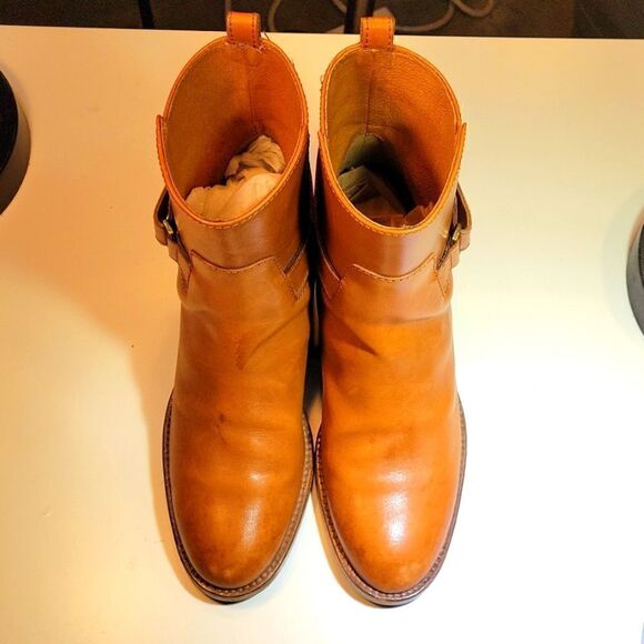 J CREW PARKER ANKLE MOTORCYCLE STYLE WOMEN"S BOOT - Picture 2 of 13